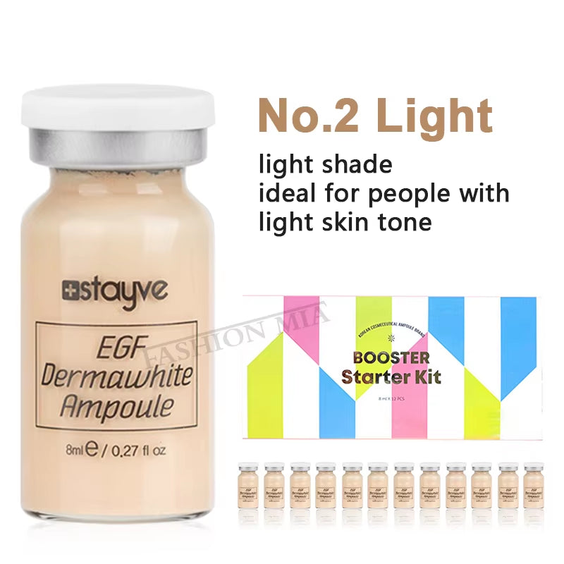 Stayve 8Ml BB Cream Glow Starter Kit Peptide Niacinamide Moisturising Nourishing Foundation Cream Face Skin Care